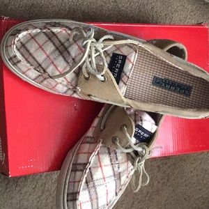 Sequin Sperry Women’s Topsiders Size 10